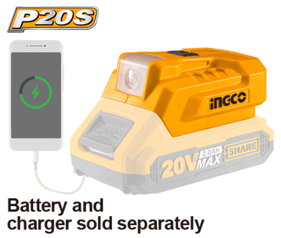 20V Android Mobile Charger with Light – CUCLI2022