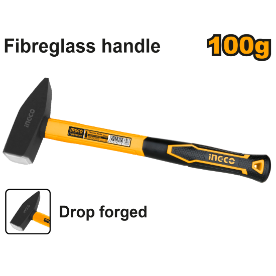 100g Fiber Handle Hammer – INGCO HMH880100
