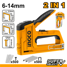 INGCO HSG1406 – 2-in-1 Hand Staple and Nail Gun