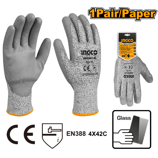 Cut-Resistant Gloves – INGCO HGCG01-XL