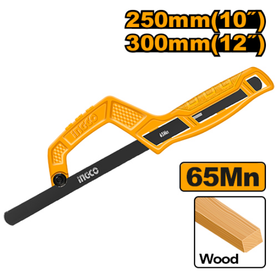 INGCO MHHF1504 – 300mm (12") Mini Metal Handsaw