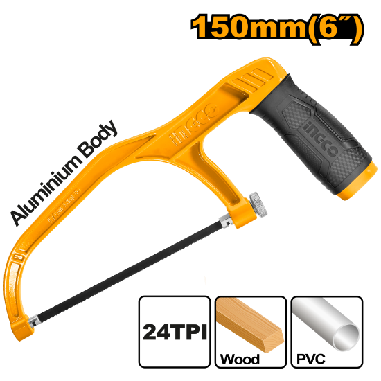 INGCO MHHF1503 – Mini Handsaw with Aluminum Frame