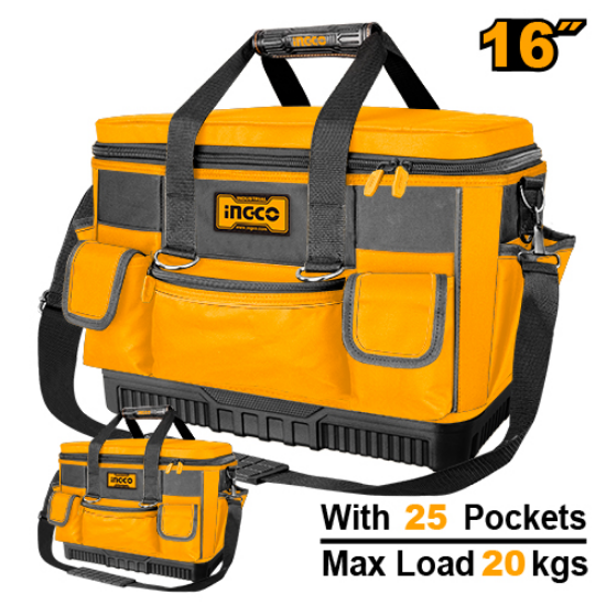 25-Pocket Industrial Fabric Tool Bag – INGCO HTBG06