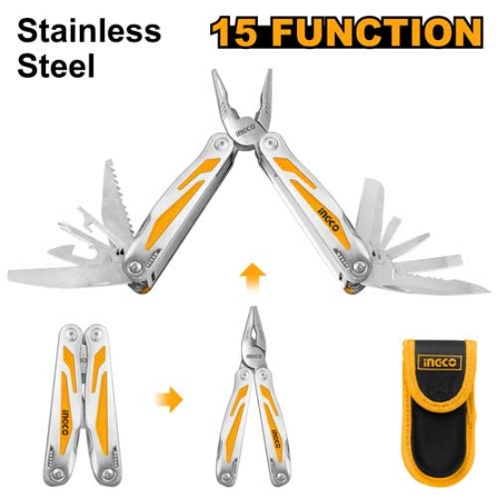 15-Function Multi-Purpose Pliers – INGCO HFMFT0115