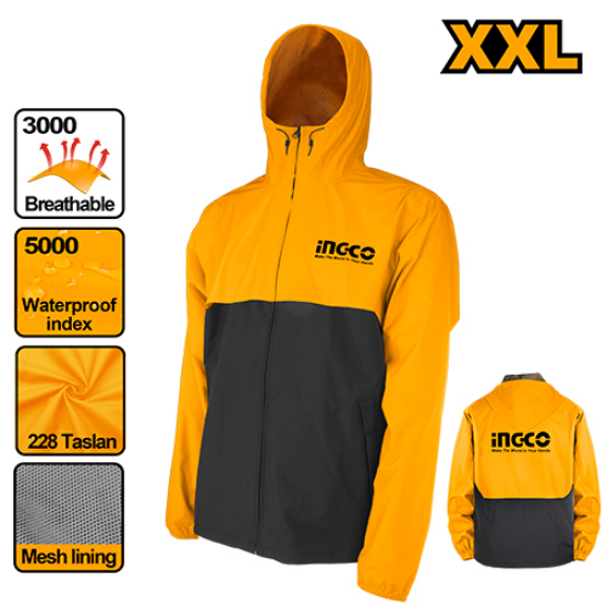 INGCO HJATL2281.XXL – XXL Size Waterproofing Jacket
