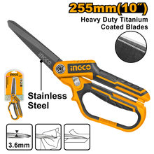 INGCO HSCRS832558 – Titanium-Coated Stainless Steel Scissors