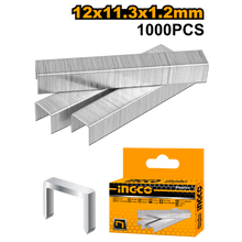 INGCO STS0212 – 1000Pcs U Shaped Heavy-Duty Staples for Stapler