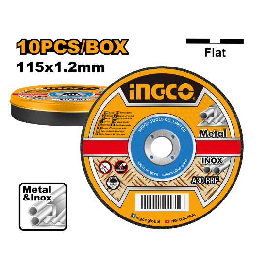INGCO MCD121155 – Thin Stainless Steel Cutting Discs