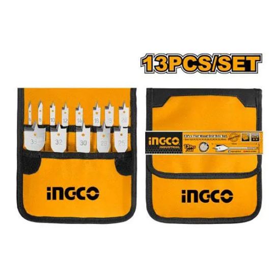 INGCO AKD41301 13PCS Flat Wood Chisel Set