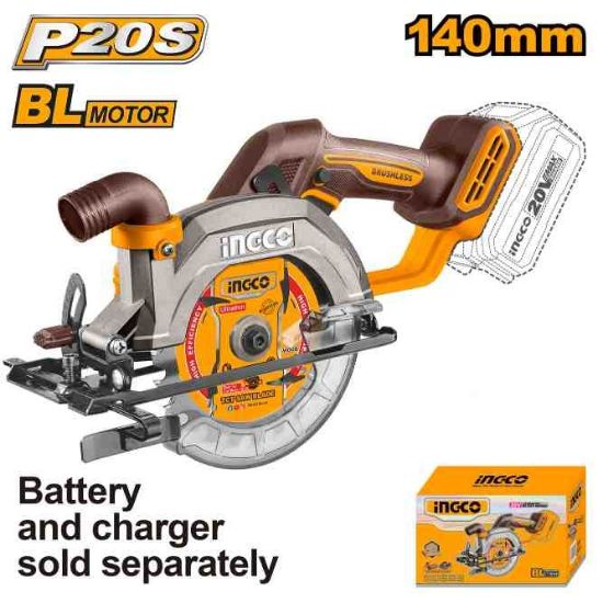 20V Cordless 140mm Industrial Circular Saw – CSLI1402