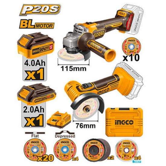 20V Cordless Impact Drill Combo Set with 40 Discs – COSLI23120215