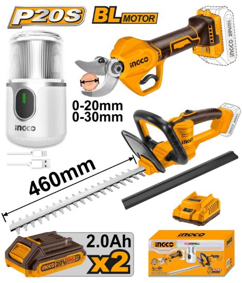 20V Cordless Cutting Shears, Tree Pruning Saw & Coffee Grinder Combo – COSLI240688
