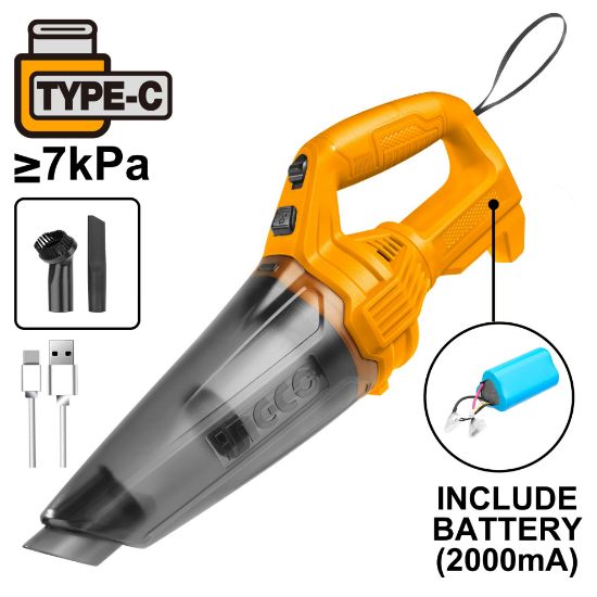 12V Cordless Handheld Vacuum Cleaner with 0.5L Tank – CVLI2026