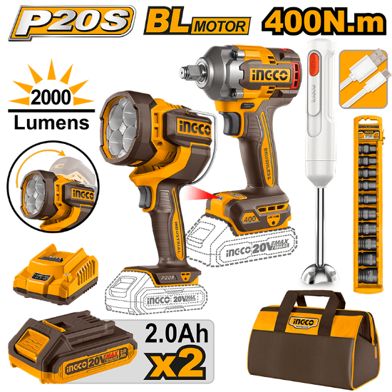 20V Cordless Hair Straightener, Projector & Blender Combo – COSLI240961