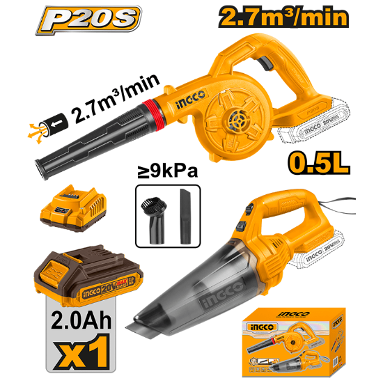 20V Cordless Blower & Handheld Vacuum Combo – COSLI240998