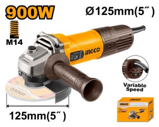 Mini Variable Speed Angle Grinder AG900285