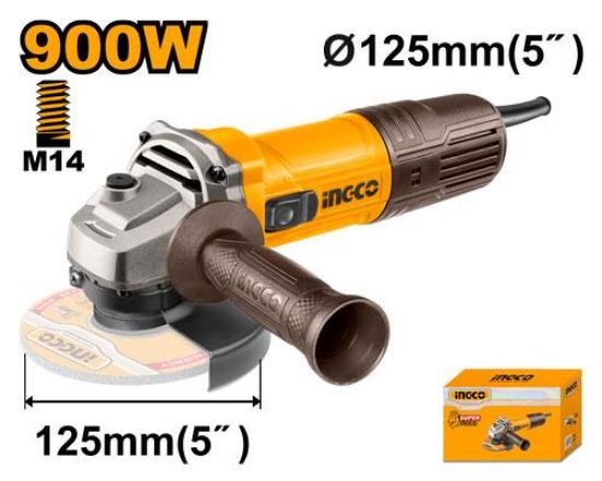 INGCO AG90028 Mini Angle Grinder 900W 125mm