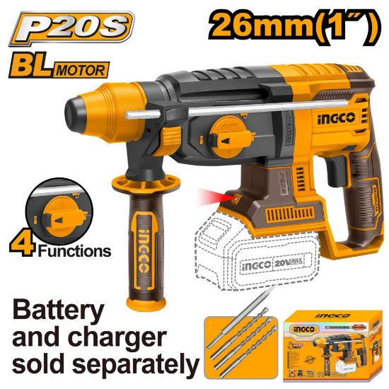 20V Cordless 26mm SDS Rotary Hammer – CRHLI20228