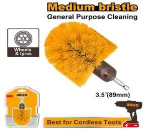 INGCO WCBM1360 – Medium Bristle 360° Rotating Brush