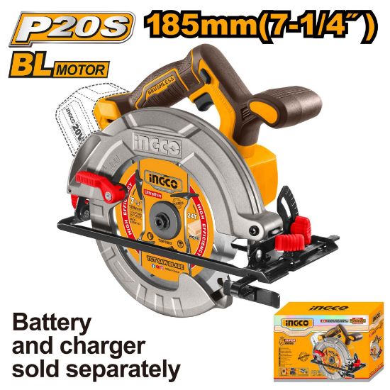 20V Cordless 185mm Industrial Circular Saw – CSLI1851