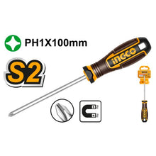INGCO HSDPH1100 – S2 Screwdriver with Rubber Handle