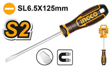 INGCO HSDSL6125 – S2 Screwdriver with Rubber Handle