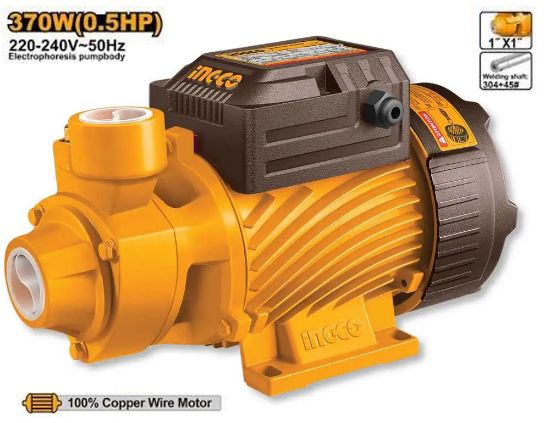 Copper Coil Water Pump with Stainless Steel Shaft – INGCO VPM37068