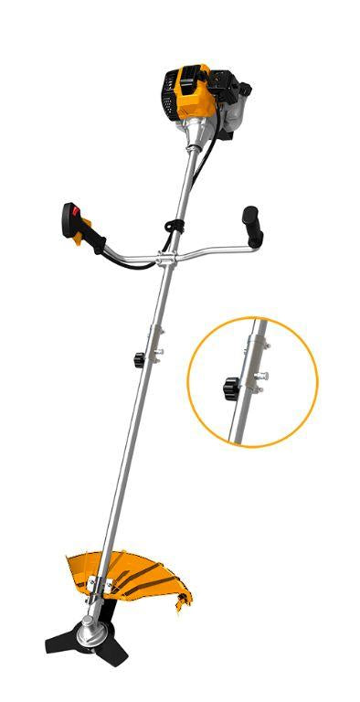 Gasoline grass trimmer and brush cutter GBC5434421