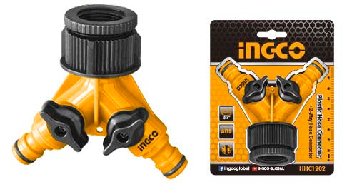 2 Way plastic hose connector HHC1202