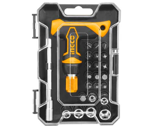 24 Pcs t-handle wrench screwdriver set HKSDB0188
