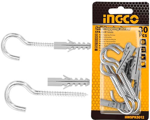 Screw plug sets with hook screw HWSPK5012