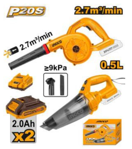 20V Cordless Blower & Hand Vacuum Combo – COSLI230805