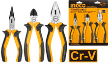 3 Pcs Industrial Steel Pliers Set – INGCO HKPS2831