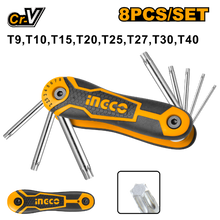 INGCO HHK14083 – 8-Piece Torx Key Set