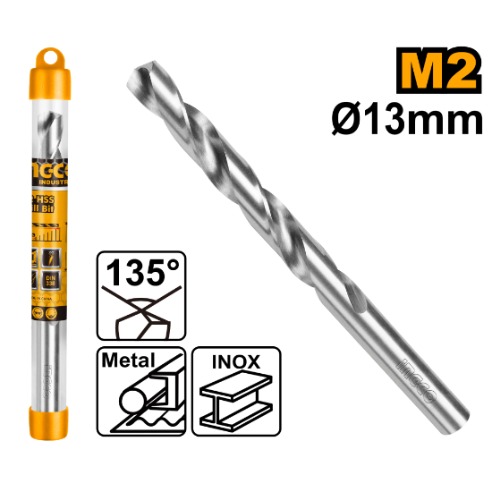 HSS M2 Industrial Steel Drill Bit – INGCO DBT1111301