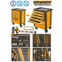 162-Piece Tool Set in Cabinet with 7 Drawers – INGCO HTCS271621