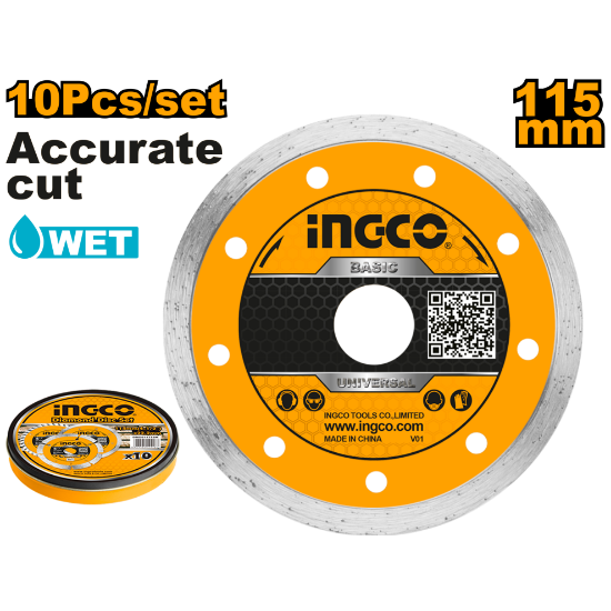 Diamond Cutting Disc Set – INGCO DMD021152M