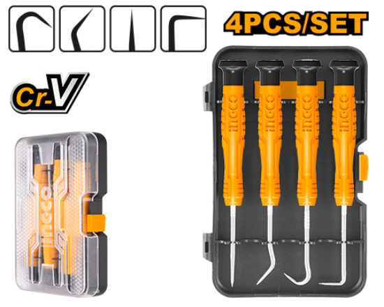 4 Pcs Electronic Punch Set – INGCO HKPHS0401