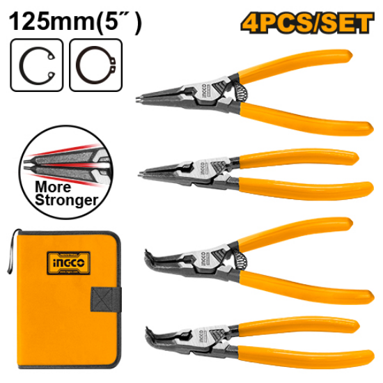 Steel Circlip Pliers Set – INGCO HCCPS26125