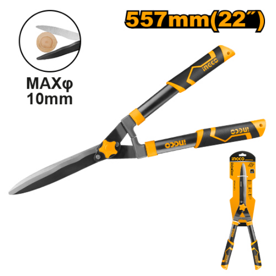 INGCO HHS6301 –  Long Hedge Shear with Wavy Blades