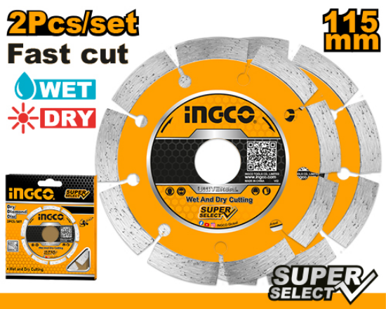 Segmented Granite Disc Set – INGCO DMD0111523