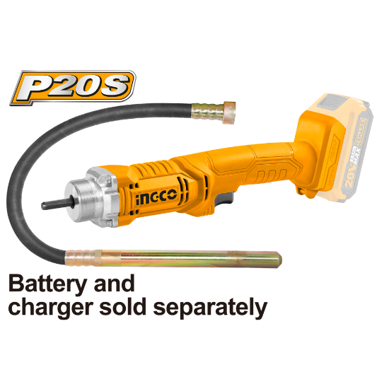 INGCO CCVLI202301 20V Cordless Concrete Grinder