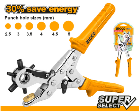 Leather Punch Set (2.5–5mm) – INGCO HLHP028