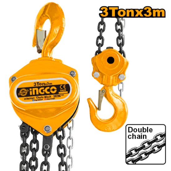Ton 3m Industrial Chain Block – INGCO HCBK0203