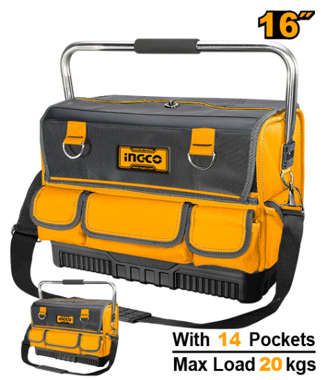 Fabric Tool Bag with Metal Handle – INGCO HTBGL03