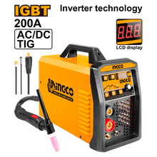 INGCO ING-ACDCTIG2001 – 200A AC/DC TIG Inverter Welding Machine