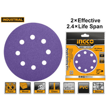 INGCO AKRS150103 11PCS 150mm Sanding Disc Set
