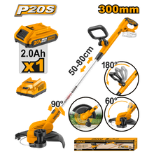 INGCO CGTLI203285 – 20V Cordless Grass Trimmer