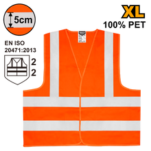 High-Visibility Safety Reflective Vest – INGCO RV02C