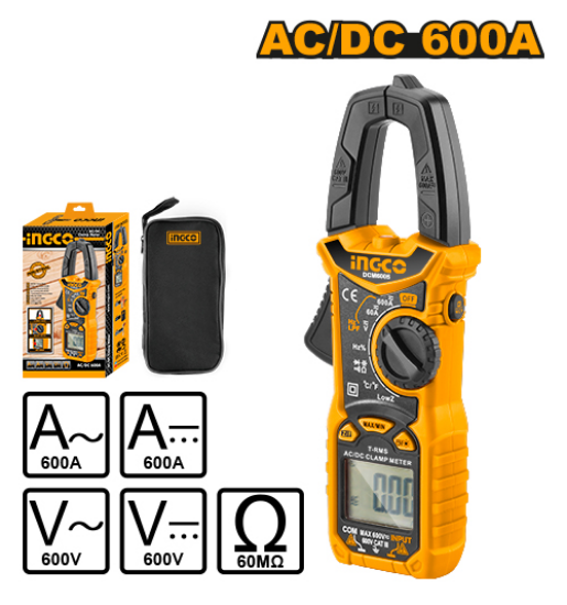 Counts Industrial Digital Clamp Meter – INGCO DCM6005